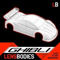 1/10 onroad 190mm body Ghibli