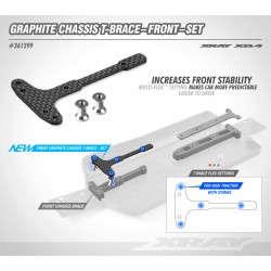 GRAPHITE CHASSIS T-BRACE -...